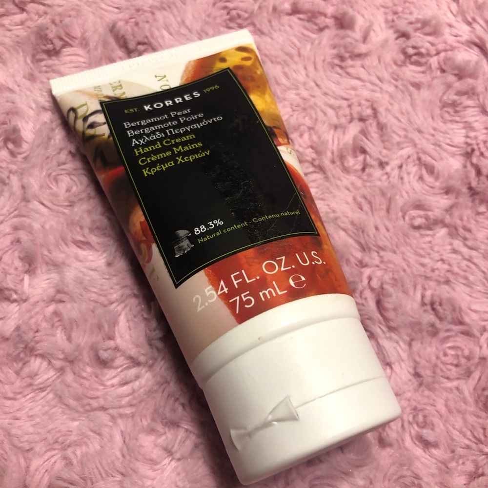 Korres hand cream